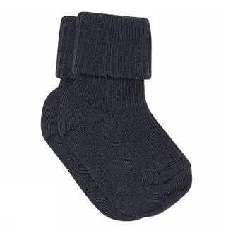 MP Denmark wool rib baby socks 10 589 // 807 navy