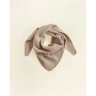 hvid triangle scarf josephina // sand