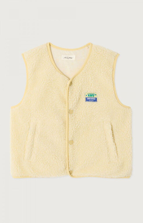American Vintage hoktown gilet // ecru