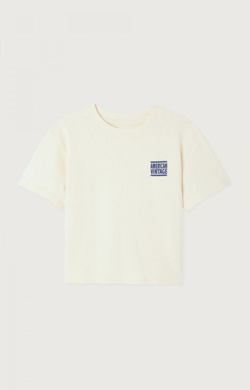 American Vintage ykobow tee //ecru