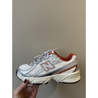 New Balance 740 teens // silver metallic / cinnamon