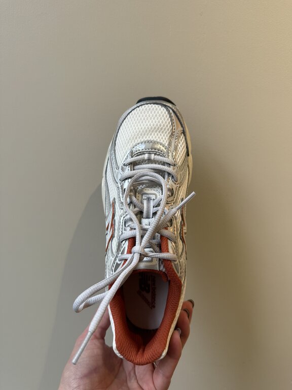 New Balance 740 teens // silver metallic / cinnamon