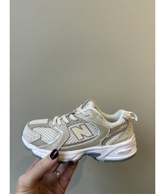 530 kids bungee lace // linen / stoneware