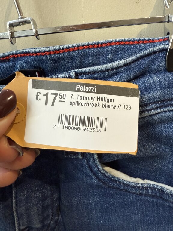 Preloved 7. Tommy Hilfiger spijkerbroek blauw // 128