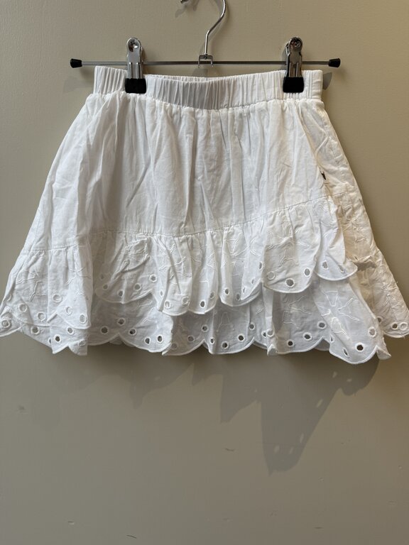 Preloved 7. Alix the label rokje wit // 146/152