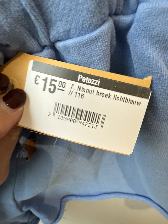 Preloved 7. Nixnut broek lichtblauw // 116