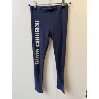Preloved 7. Bobo choses legging donkerblauw // 134
