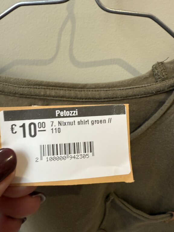 Preloved 7. Nixnut shirt groen // 110