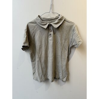 Preloved 7. Play up shirt beige // 6y