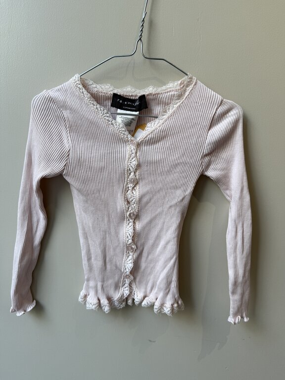 Preloved 19. Rosemunde vestje lichtroze // 4y