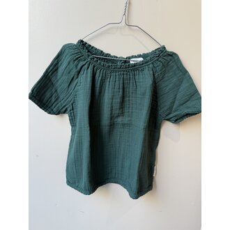 Preloved 19. Maed for Mini blouse groen // 3y