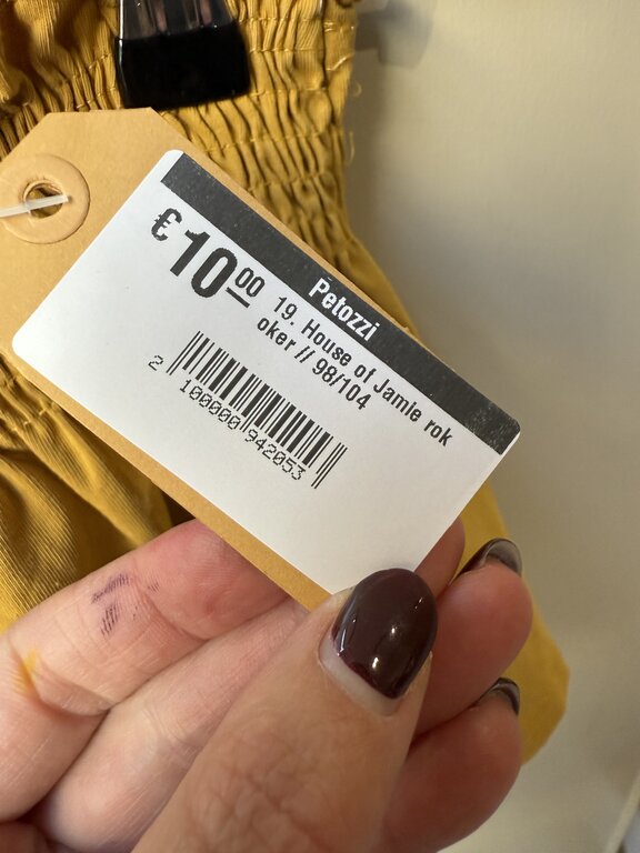 Preloved 19. House of Jamie rok oker // 98/104