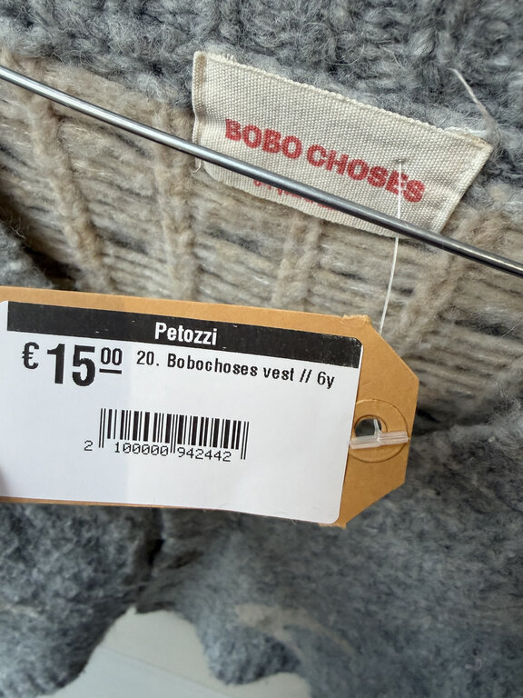 Preloved 20. Bobochoses vest // 6y