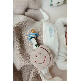 Atelier Pomme pacifier cloth pomme teddy // the original ecru