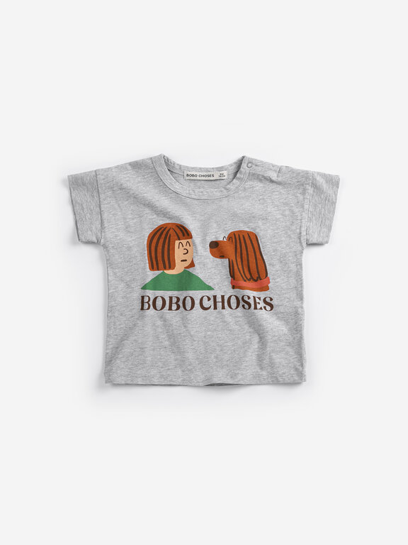 Bobo Choses friends in a pickle tshirt // baby