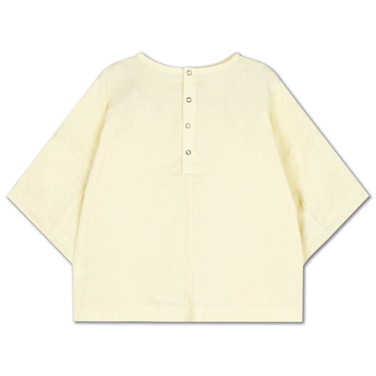 Repose Ams woven tee // soft yellow