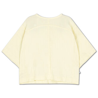 Repose Ams woven tee // soft yellow