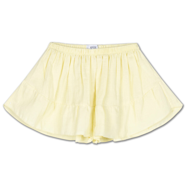 Repose Ams skirt short // soft yellow