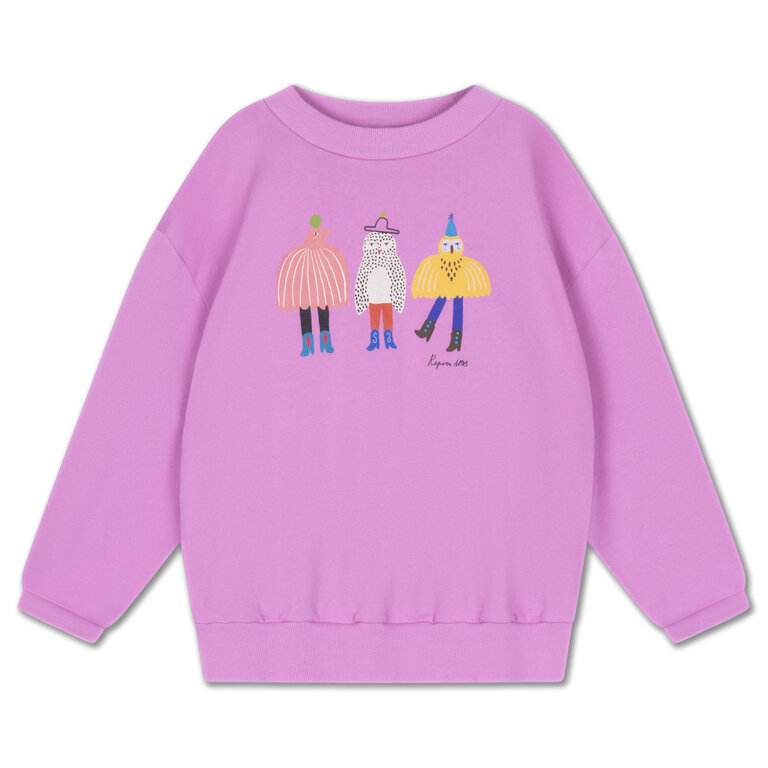 Repose Ams cozydrop sweater // mauve orchid