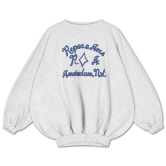 Repose Ams iris sweater // light mixed cream