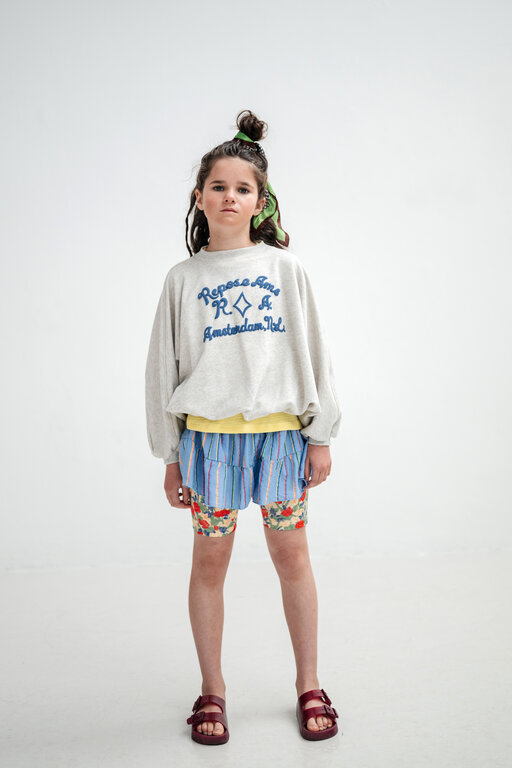 Repose Ams iris sweater // light mixed cream