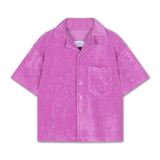 Repose Ams cropped shirt // mauve orchid