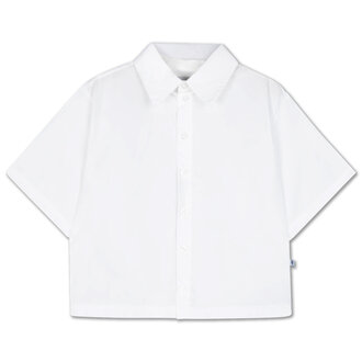 Repose Ams boxy blouse // crisp white