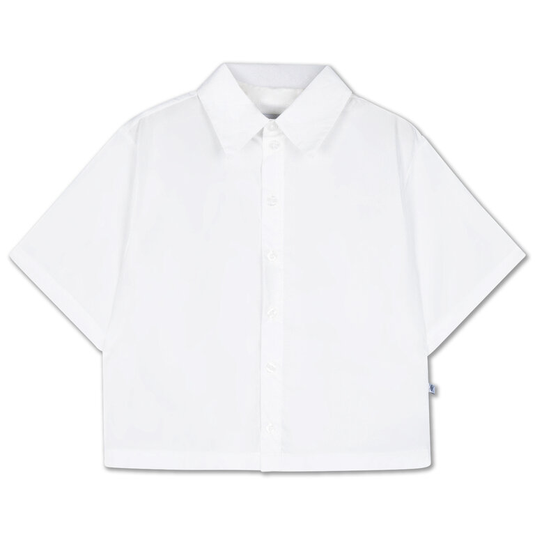 Repose Ams boxy blouse // crisp white