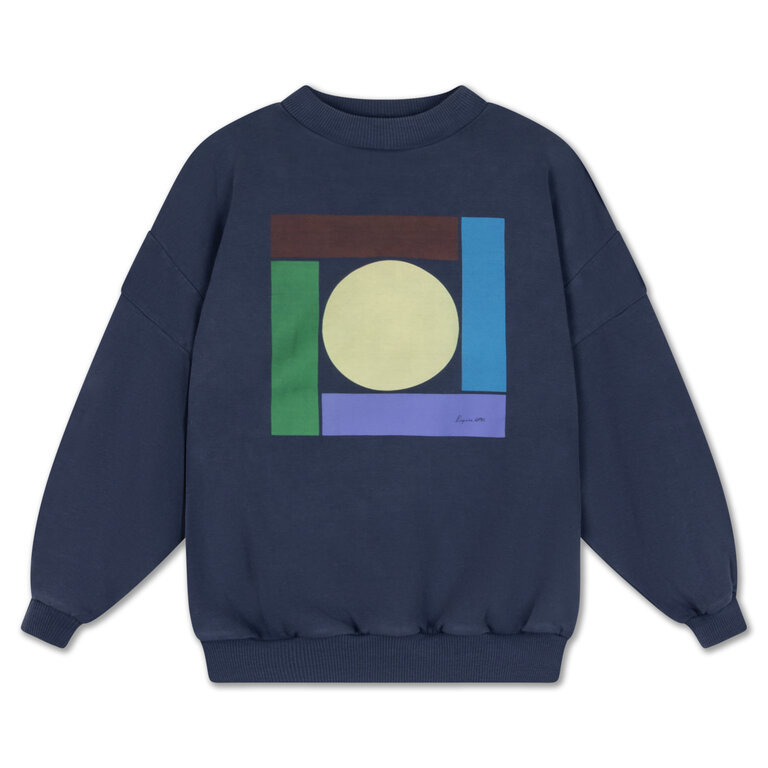 Repose Ams crewneck sweater // midnight teal