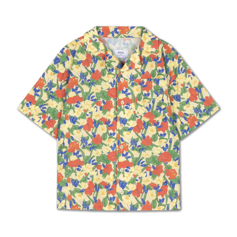 Repose Ams boxy shirt // wild flower
