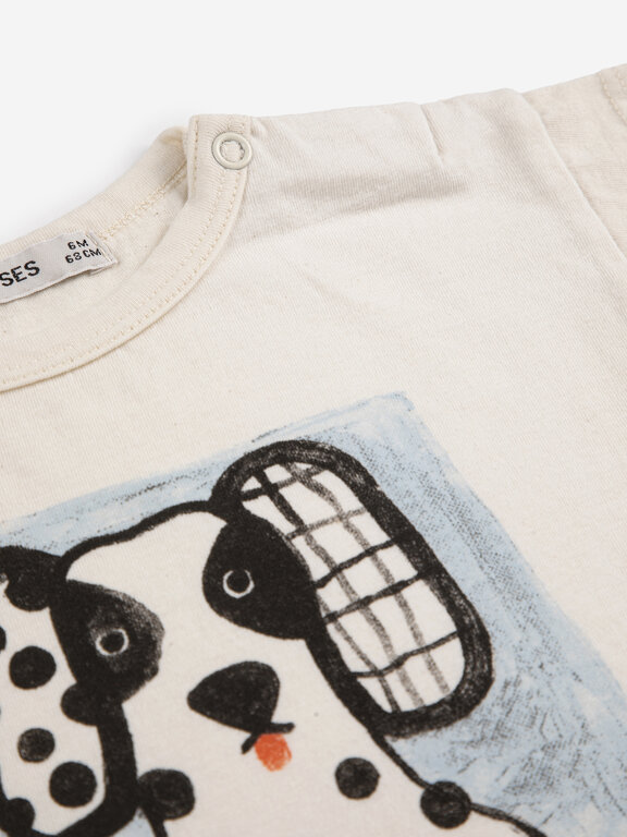Bobo Choses van dog tshirt // baby