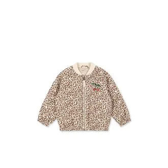 Konges Slojd juno printed sequin bomber jack // leo