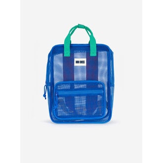 Bobo Choses Bobo Choses color block mesh backpack