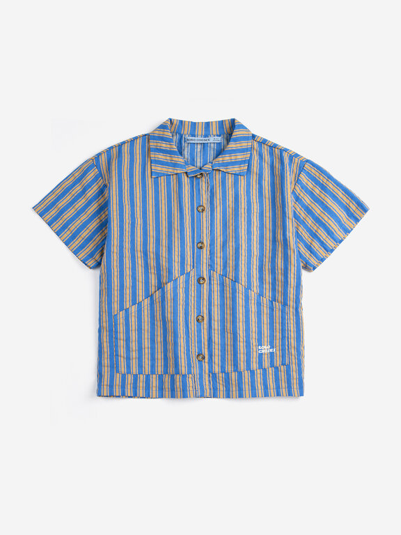 Bobo Choses new hairline woven shirt // kids