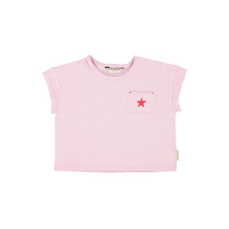 Piupiuchick tshirt // lilac w A print
