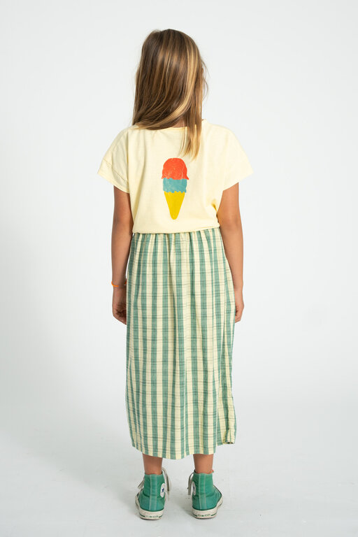 Piupiuchick tshirt // light yellow w beach bar print