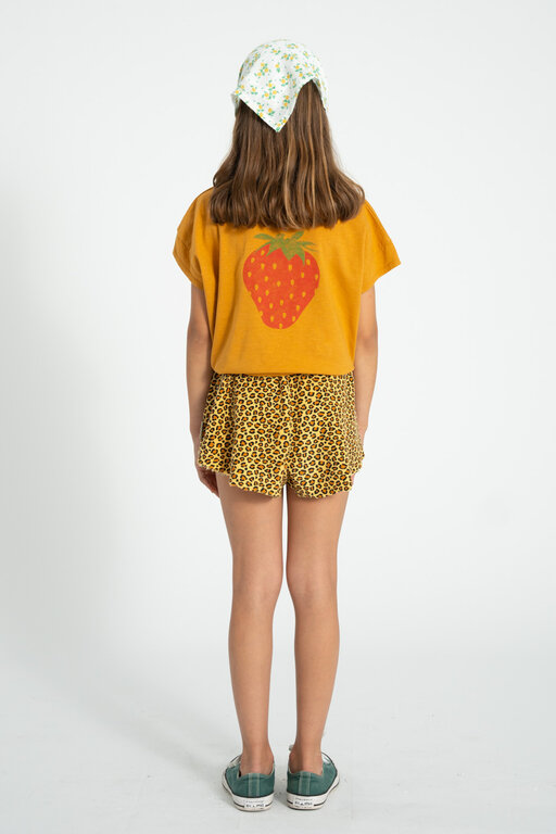Piupiuchick shorts // mustard animal print