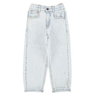 Piupiuchick unisex  trousers // washed light blue denim