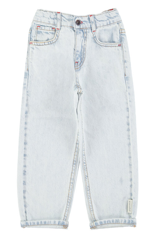 Piupiuchick unisex  trousers // washed light blue denim