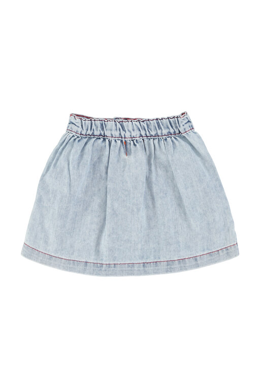 Piupiuchick short skirt // blue light denim