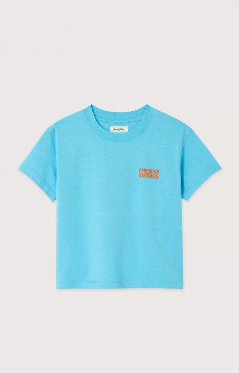 American Vintage gixy tee // bleu ciel