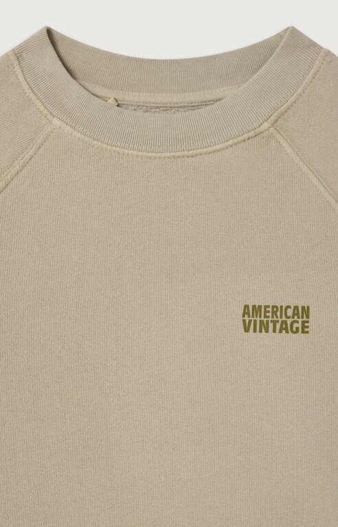 American Vintage izubird sweater short sleeves // seigle vintage