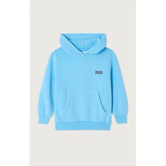 American Vintage izubird hoodie // bleu ciel vintage