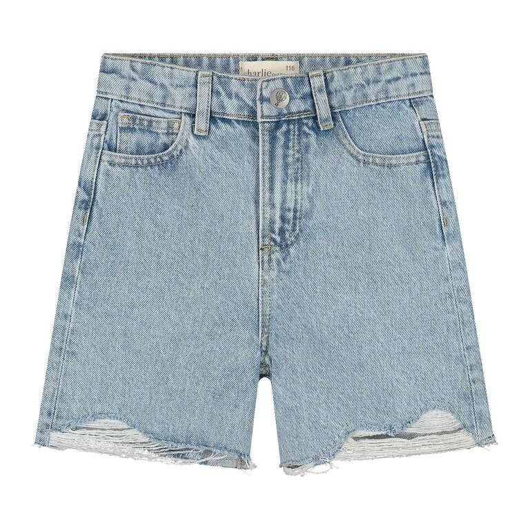 Charlie Petite isae bermuda // light snow wash