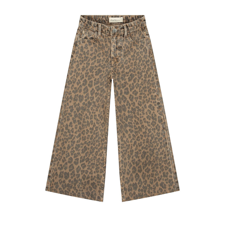 Charlie Petite isae jeans // tiger print