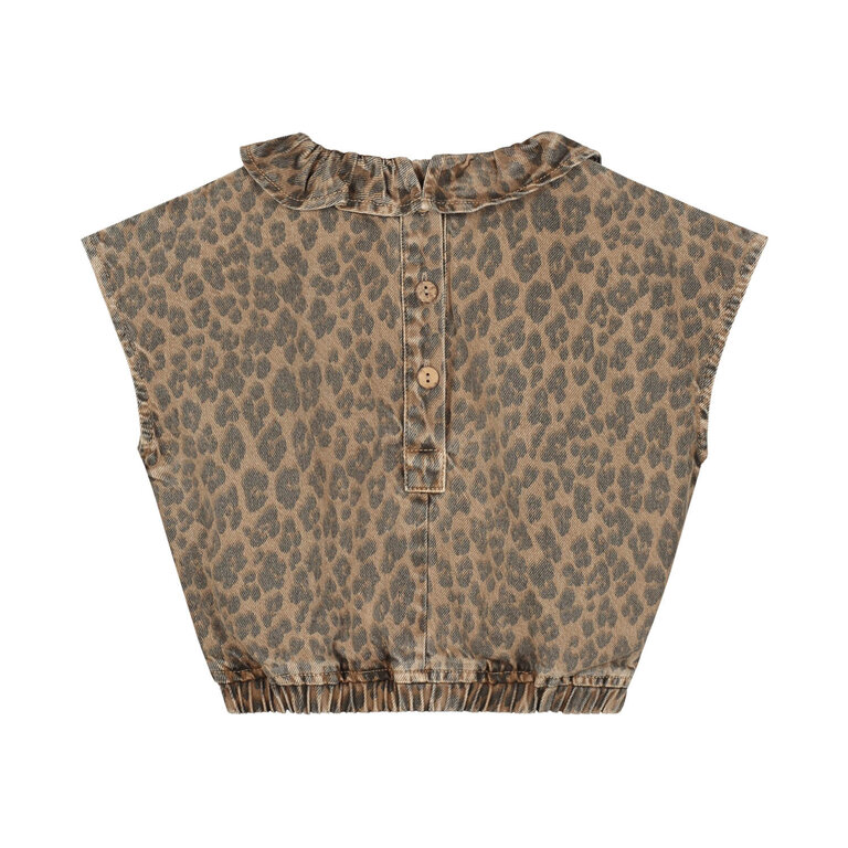 Charlie Petite paige top // tiger print