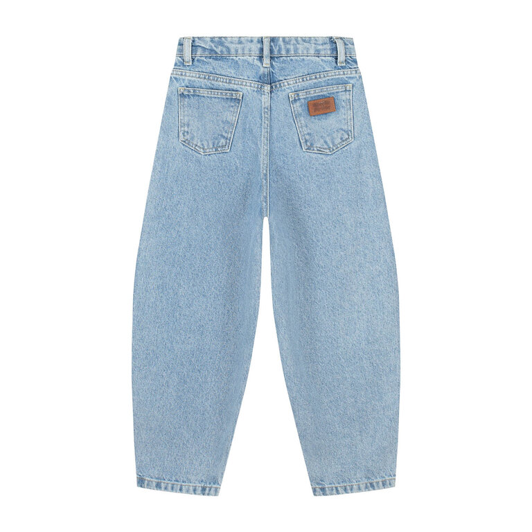 Charlie Petite pip baggy jeans // light snow wash