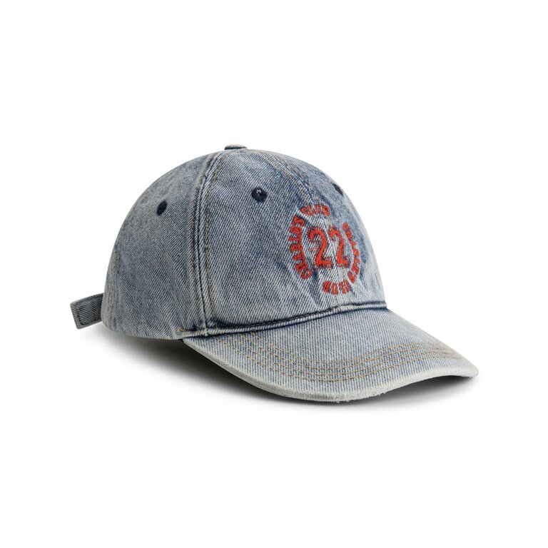 Charlie Petite phyllen cap // snow blue