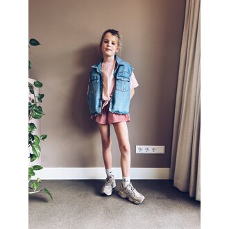 Charlie Petite page gilet // pale blue