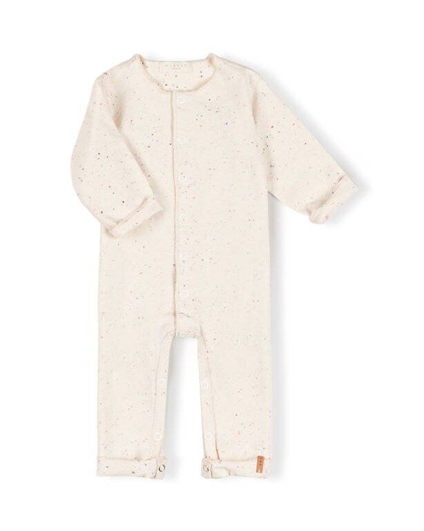 Nixnut born onesie // ecru speckle